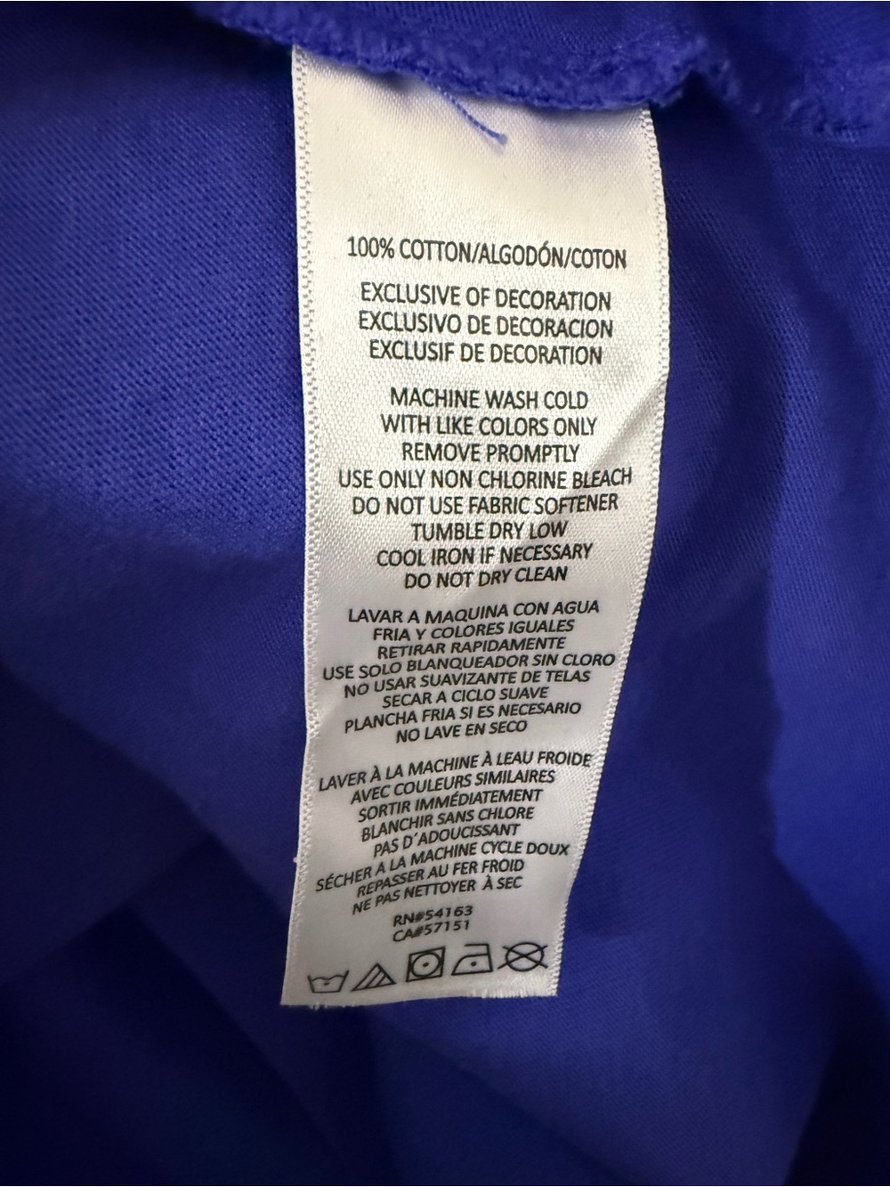 Calvin Klein 100% Cotton Performance Crop Tee-Puff Logo Athletic Top, LG - Picture 4 of 4